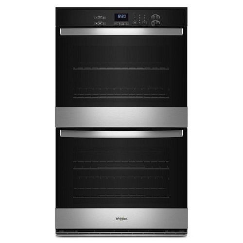 Photos - Oven Whirlpool  30" Electric Double Wall  with Adjustable Self-Clean Cycle 