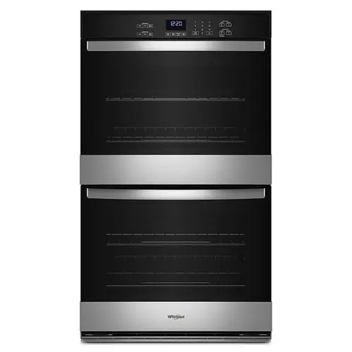 Whirlpool 30" Electric Double Wall Oven with Adjustable Self Clean