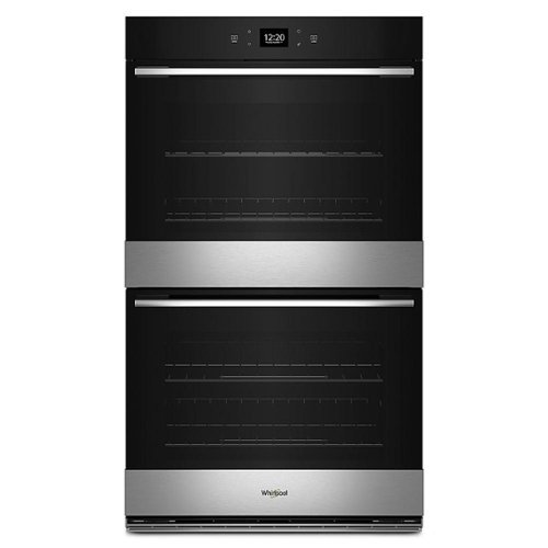 Whirlpool - 30" Smart Built-In Electric Convection Double Wall Oven with Air Fry - Stainless Steel