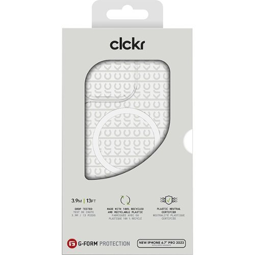 CLCKR G-Form Protection Diamond MagSafe Case for Apple iPhone 15 Pro Max 6.7 - Clear WORLDWIDE DELIVERY