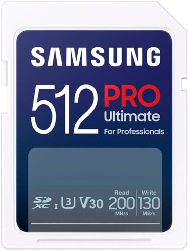 Samsung - Pro Ultimate 512GB SDXC Memory Card