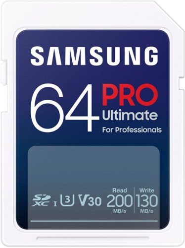 Samsung - Pro Ultimate 64GB SDXC Memory Card