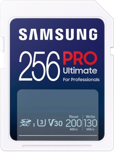Samsung - Pro Ultimate 256GB SDXC Memory Card