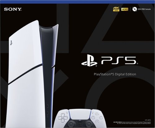 Sony Interactive Entertainment - PlayStation 5 Slim Console Digital Edition - White