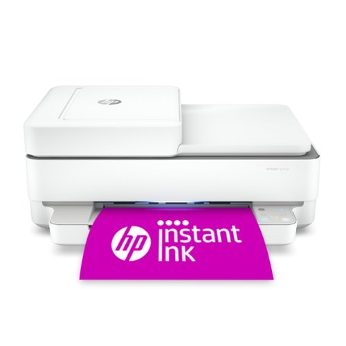 HP - ENVY 6455e Wireless All-In-One Inkjet Printer - Refurbished - White