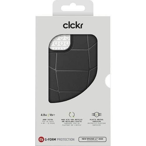 CLCKR G-Form Protection Force MagSafe Case for Apple iPhone 15 Plus 6.7 - Black/Red HOW TO BUY