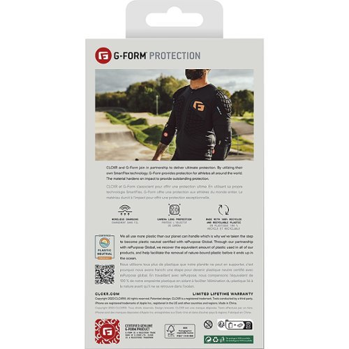 CLCKR G-Form Protection Force MagSafe Case for Apple iPhone 15 Plus 6.7 - Black/Red WHERE TO BUY