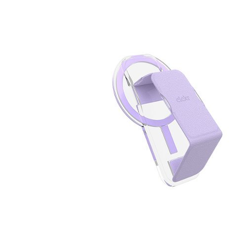 CLCKR Clear Compact Magsafe Stand & Grip - Lilac HOW TO BUY