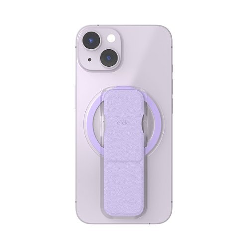 CLCKR Clear Compact Magsafe Stand & Grip - Lilac BUY IN EUROPE