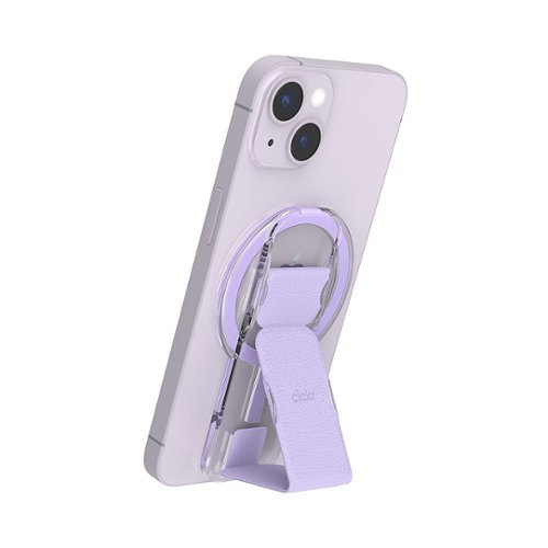CLCKR Clear Compact Magsafe Stand & Grip - Lilac BUY IN MIDDLE EAST