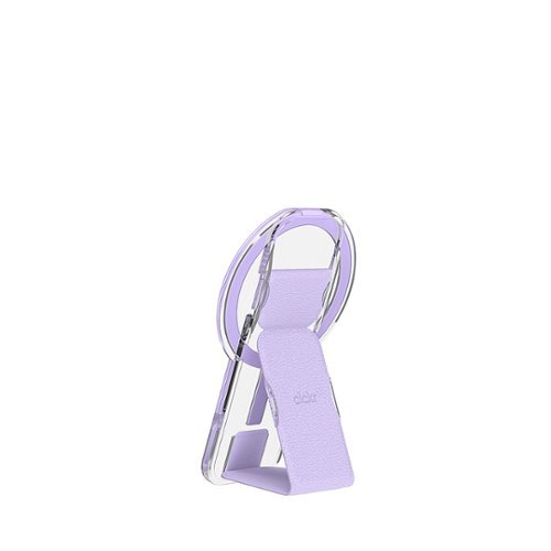 CLCKR Clear Compact Magsafe Stand & Grip - Lilac BUY IN SINGAPORE