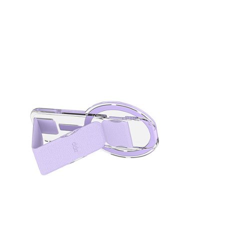 CLCKR Clear Compact Magsafe Stand & Grip - Lilac BUY IN UAE