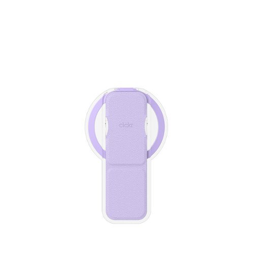 CLCKR Clear Compact Magsafe Stand & Grip - Lilac BUY IN DUBAI