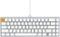 Glorious - GMMK 2 Prebuilt 65% Compact Wired Mechanical Linear Switch Gaming Keyboard with Hotswappable Switches - White-Front_Standard