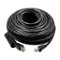 Lorex - 300’ Outdoor Cat6 UL CMR STP Ethernet Cable with UV Treated for Direct Burial Underground - Black-Front_Standard