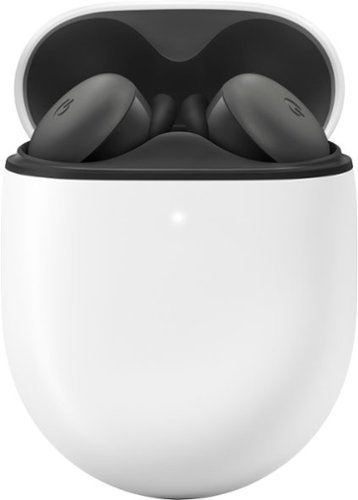 Google - Geek Squad Certified Refurbished Pixel Buds A-Series True Wireless In-Ear Headphones - Charcoal