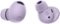 Samsung - Geek Squad Certified Refurbished Galaxy Buds2 Pro True Wireless Earbud Headphones - Bora Purple-Front_Standard
