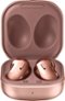 Samsung - Geek Squad Certified Refurbished Galaxy Buds Live True Wireless Earbud Headphones - Bronze-Front_Standard