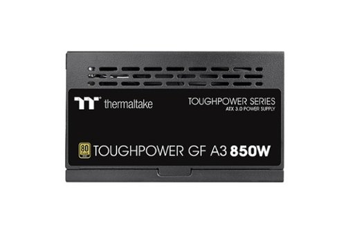 Thermaltake Toughpower GF A3 850W 80 PLUS Gold PCIe Gen 5 ATX 3.0 Ready Fully Modular Power Supply - Black SHOP ONLINE