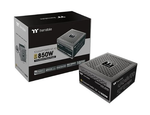 Thermaltake Toughpower GF A3 850W 80 PLUS Gold PCIe Gen 5 ATX 3.0 Ready Fully Modular Power Supply - Black BUY IN MIDDLE EAST