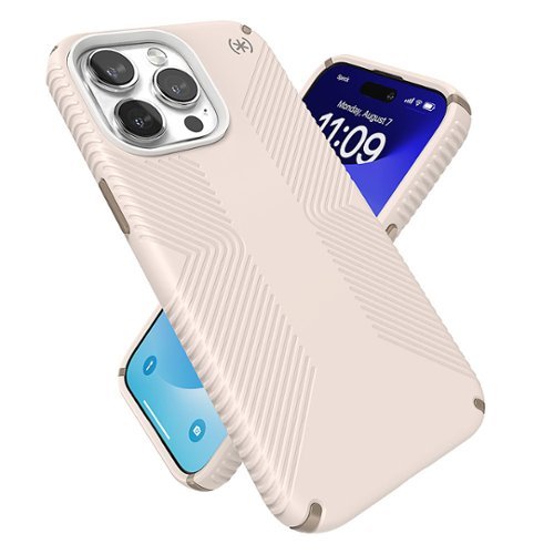 Speck Presidio2 Grip Case for Apple iPhone 15 Pro Max - Bleached Bone HOW TO BUY