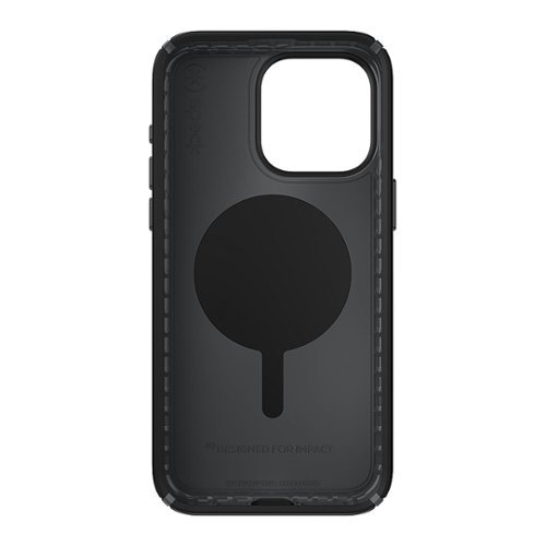Speck Presidio2 Pro Case with MagSafe for Apple iPhone 15 Pro Max, 13 ft Drop Protection, Soft with Extra Grip - Black WHERE TO BUY