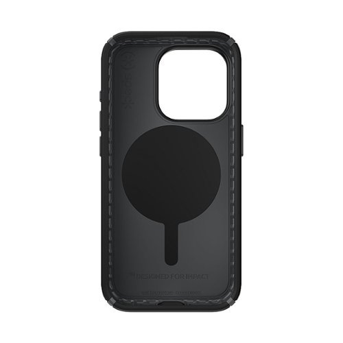 Speck Presidio2 Pro Case with MagSafe for Apple iPhone 15 Pro, 13 ft Drop Protection, Soft with Extra Grip - Black WHERE TO BUY