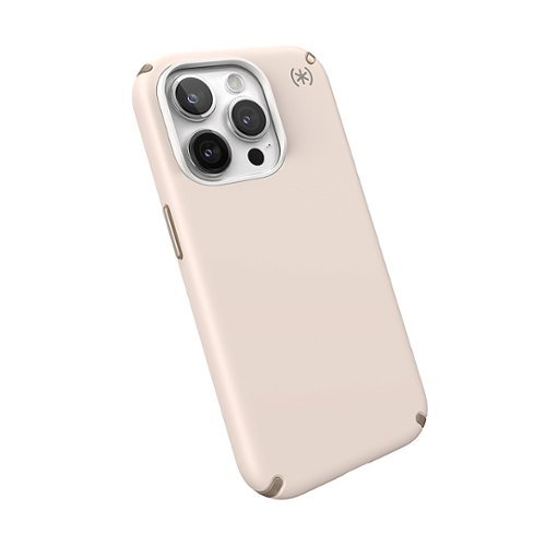 Speck Presidio2 Pro Case with MagSafe for Apple iPhone 15 Pro, 13 ft Drop Protection, Soft with Extra Grip, - Bleached Bone GLOBAL SHIPPING