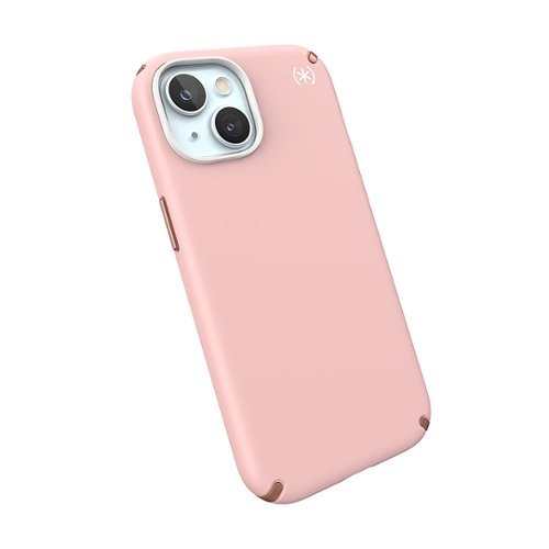 Speck Presidio2 Pro Case with MagSafe for Apple iPhone /15/14/13, 13 ft Drop Protection, Soft with Extra Grip - Dahlia Pink GLOBAL SHIPPING