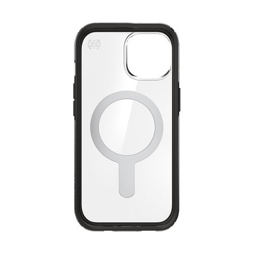 Speck Presidio Perfect-Clear ClickLock Case with MagSafe for Apple iPhone 16e/15/14/13 - Clear/Black WHERE TO BUY