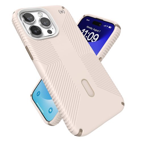 Speck Presidio2 Grip ClickLock Case with MagSafe for Apple iPhone 15 Pro Max - Bleached Bone HOW TO BUY