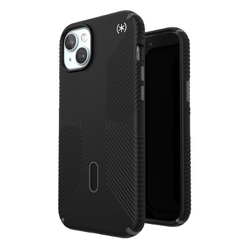 Speck Presidio2 Grip ClickLock Case with MagSafe for Apple iPhone 15 Plus/14 Plus - Black WORLDWIDE DELIVERY