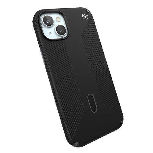 Speck Presidio2 Grip ClickLock Case with MagSafe for Apple iPhone 15 Plus/14 Plus - Black GLOBAL SHIPPING