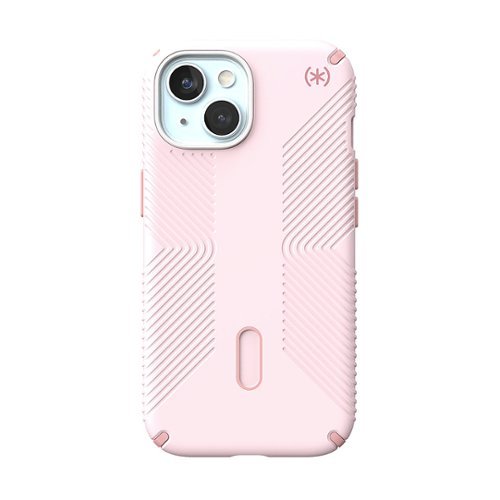 

Speck - Presidio2 Grip ClickLock Case with MagSafe for Apple iPhone 15/14/13 - Nimbus Pink