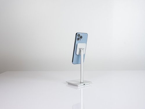 Moment Dual Wireless Charging Magnetic Phone Stand - White WHERE TO BUY