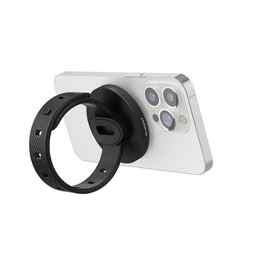 Moment - Strap Anywhere Mount compatible with MagSafe - Black