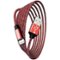 Chargeworx - 10' FlexKnit Lightning Cable - Red-Front_Standard 
