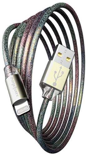 Chargeworx - 10' GlowSync USB to Lightning Cable - Multi