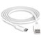 Chargeworx - 6' USB to USB-C Sync and Charge Cable - White-Front_Standard