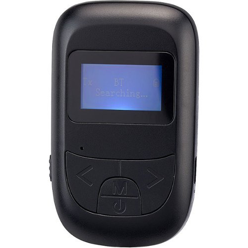 Chargeworx - Wireless Bluetooth Receiver - Black