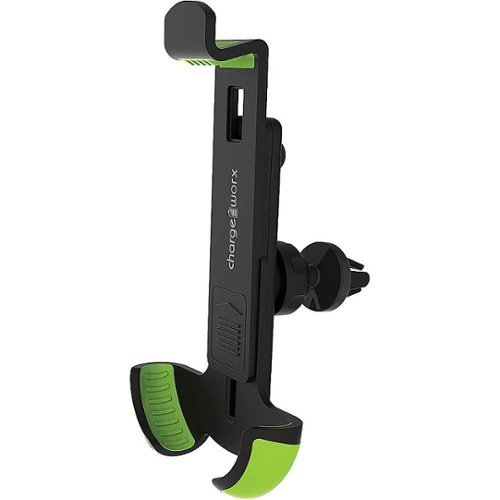 Chargeworx - Air Vent Mount for Most Cell Phones - Black