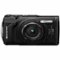 Olympus - OM SYSTEM TG-7 4K Video 12 Megapixel Waterproof Digital Camera - Black-Front_Standard