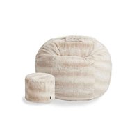 Lovesac - Moviesac Bundle - Snow Leopard Phur