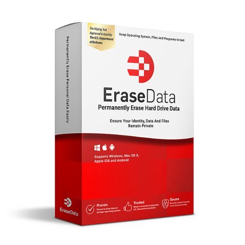 Erase Data - EraseData (3 Uses) - Windows, Mac OS, Linux [Digital]