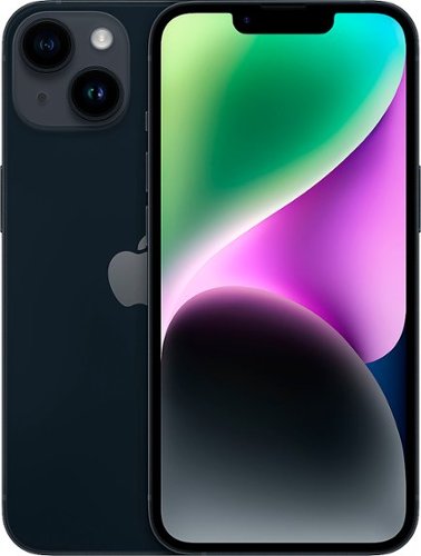 Apple - Geek Squad Certified Refurbished iPhone 14 128GB - Midnight (AT&T)