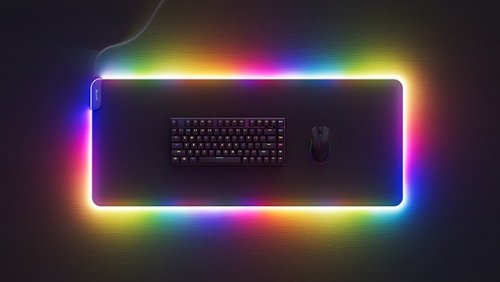 HYTE CNVS Intense Play Mouse Pad - Black WORLDWIDE DELIVERY