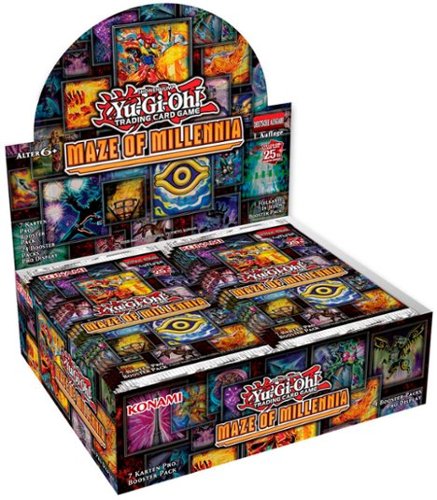 Konami - Yu-Gi-Oh! Trading Card Game: Maze of Millennia Booster Box - 24 Packs-Front_Standard 