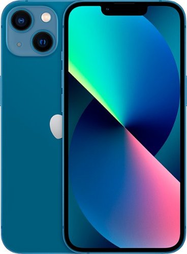 Apple - Pre-Owned Excellent iPhone 13 Mini 5G 256GB (Unlocked) - Blue