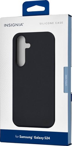 Insignia™ Silicone Case for Samsung Galaxy S24 - Black GLOBAL SHIPPING