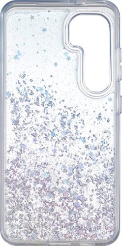 Insignia™ Hard-Shell Case for Samsung Galaxy S24 - Glitter Gradient (Clear) WORLDWIDE DELIVERY